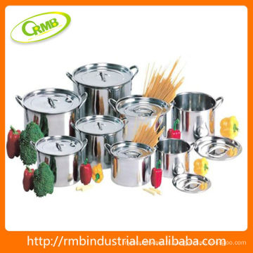 Ensemble de pot de cuisine en acier inoxydable (RMB)